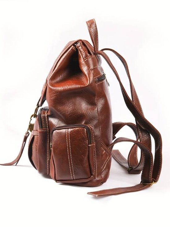 Vintage Fashion Backpack Shoulder Satchel Rucksack for Men Women main image 5